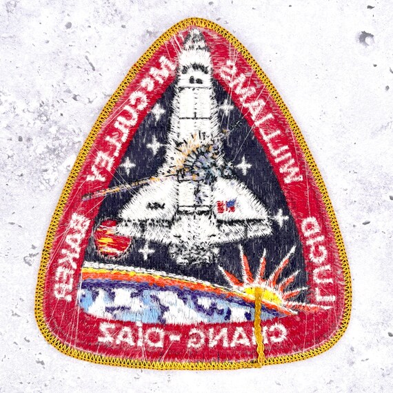 Vintage NASA STS-34 Patch • Space Shuttle Atlantis • Mission Crew