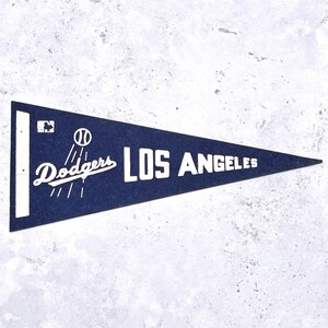 1970S VINTAGE LOS ANGELES DOGERS フラッグ 1970S VINTAGE LOS ANGELES DOGERS フラッグ Vintage Dodgers Pennant