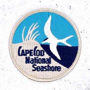 Vintage Cape Cod National Seashore Patch • Massachusetts Coastal Iron-On NOS