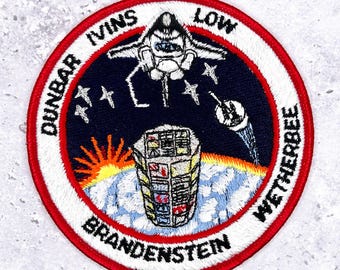 Vintage NASA STS-32-patch • Spaceshuttle Columbia • Mission Crew-badge NOS