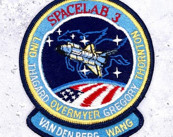Vintage NASA STS-51L Patch • Space Shuttle Challenger Disaster • 4 ...