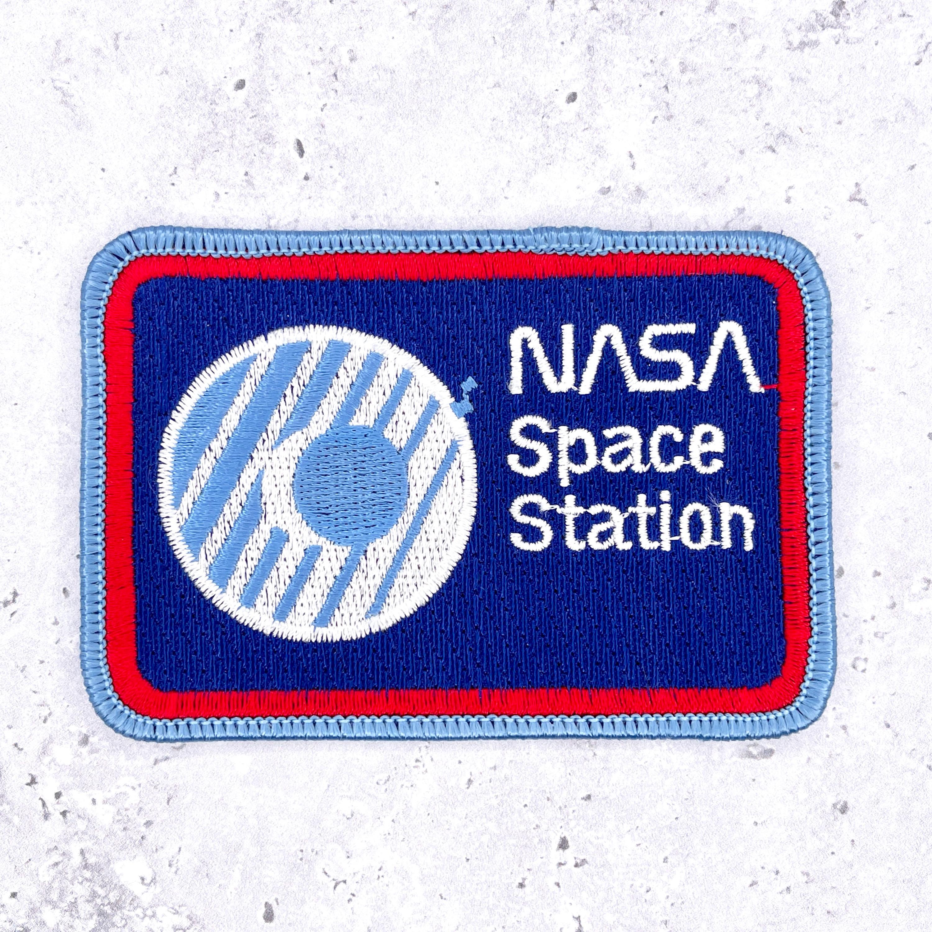 Vintage NASA Space Station Patch 80s Astronaut NOS - Etsy
