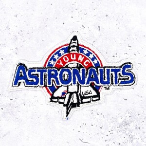 Vintage Junge Astronauten Patch • NASA Space Shuttle Programm • Aufbügler NOS