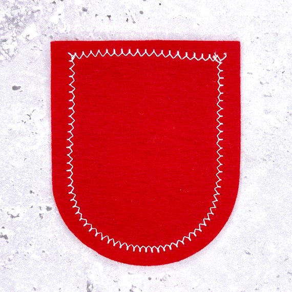 Vintage Denmark Patch • Danmark Flag Crest • Wove… - image 2
