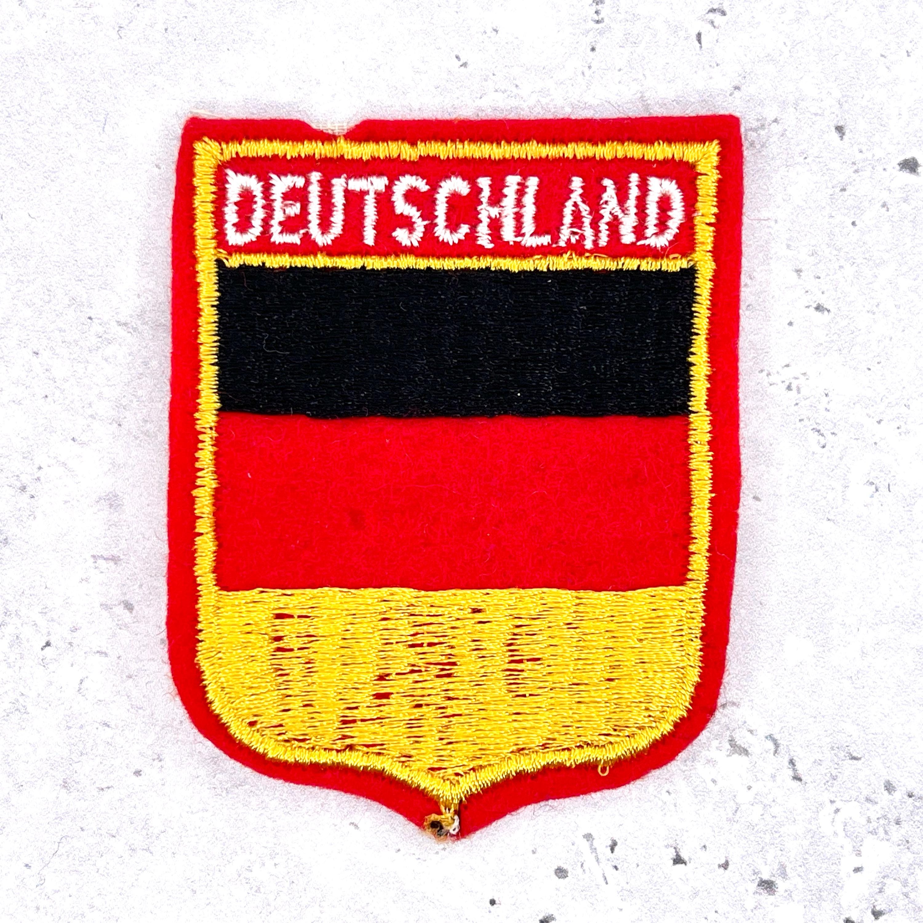 Vintage Deutschland Patch • Germany Flag Travel Souvenir • Sew-on - Etsy