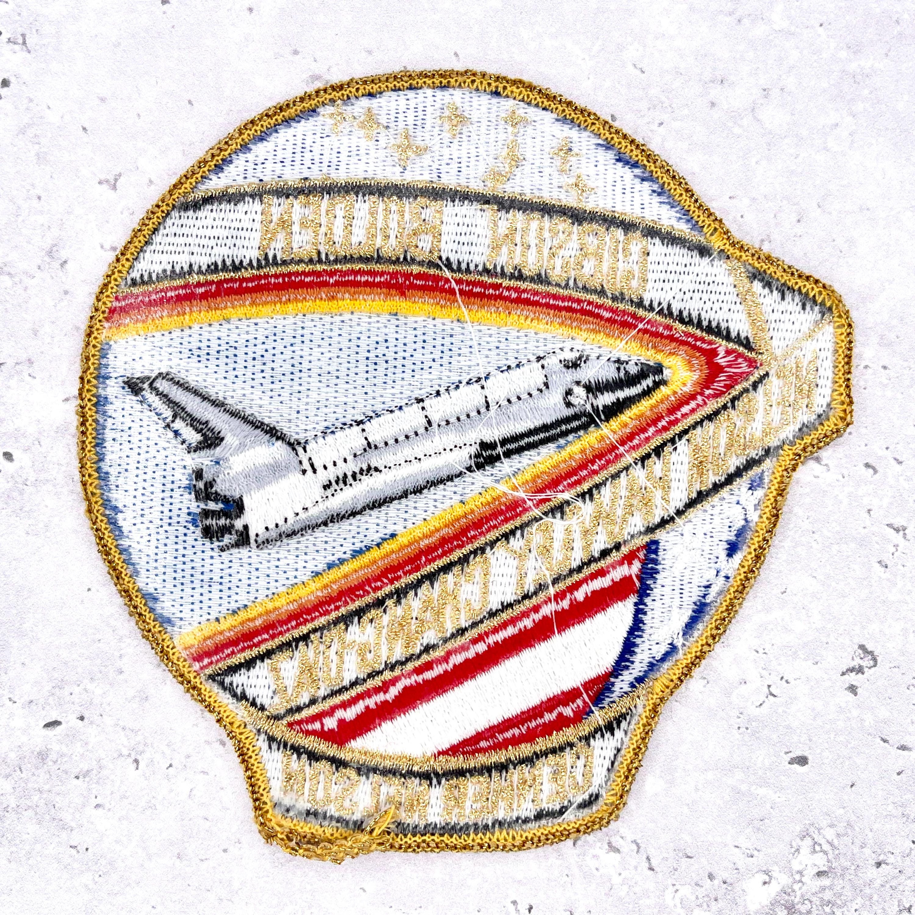 Vintage NASA STS-61C Patch • Space Shuttle Columbia • Mission Crew