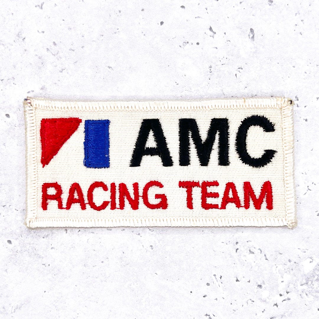 Vintage AMC Racing Team Patch • American Motors Corporation Muscle Car ...
