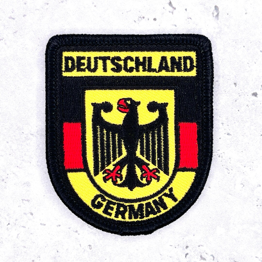 Vintage Deutschland Patch • Germany Crest Souvenir • Iron-on NOS - Etsy