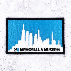 9/11 Memorial & Museum Patch • NYC World Trade Center September 11 • Iron-On NOS
