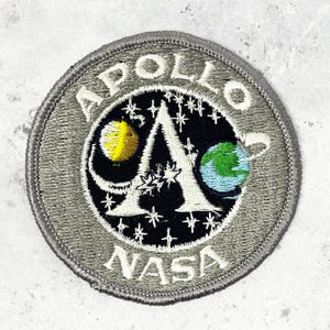 Vintage Apollo Space Program-patch jaren 90 NASA-astronaut 3&quot;