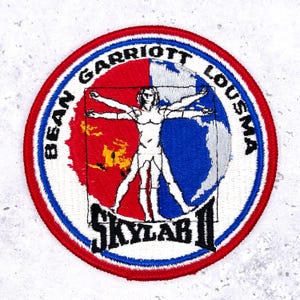 Vintage Skylab 2 Patch • NASA Space Station II Mission • 4" Iron-On NOS