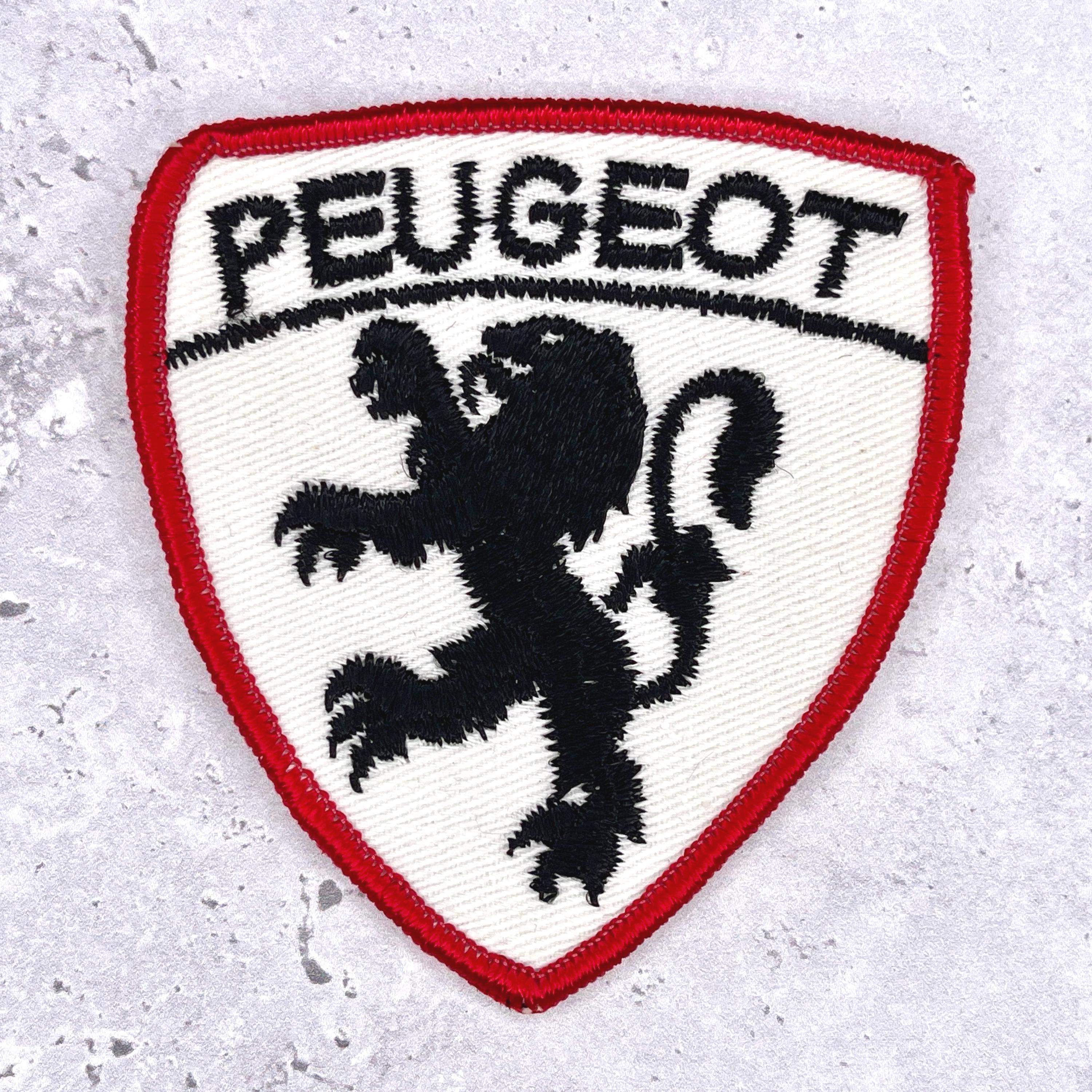 Patch Écusson Peugeot - Brodé - Thermocollant Ou à Coudre - Neuf - Auto Moto