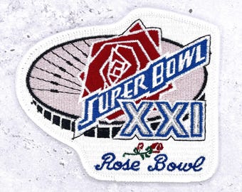 Vintage Super Bowl XXII Patch • 1988 NFL Washington Broncos 22