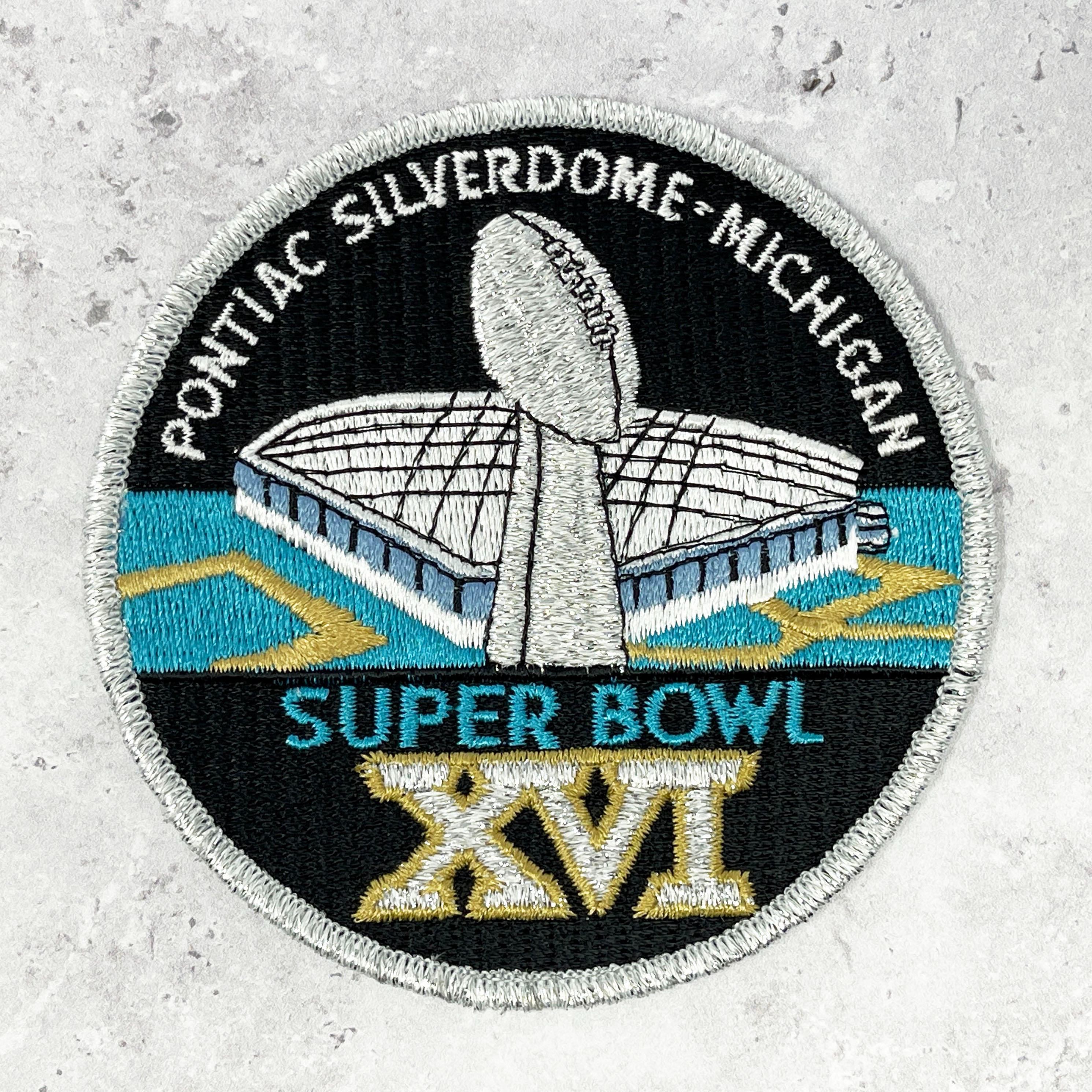 Vintage Super Bowl XVI Patch NFL San Francisco 49ers Cincinnati