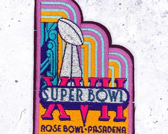 Vintage Super Bowl XXII Patch • 1988 NFL Washington Broncos 22