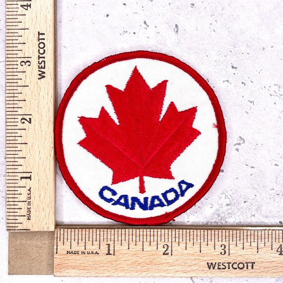 Vintage Canada Maple Leaf Patch • Circular Travel… - image 3