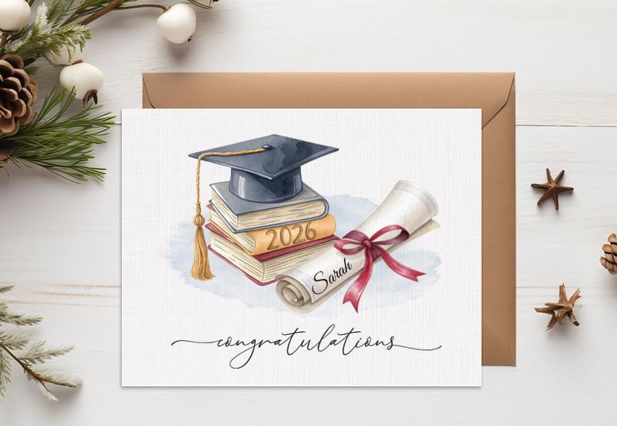Personalized Graduation Cards - Etsy
