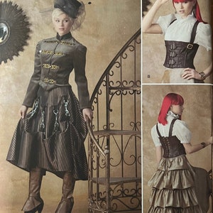 Steam punk costume pattern, 1558 by simplicity uncut