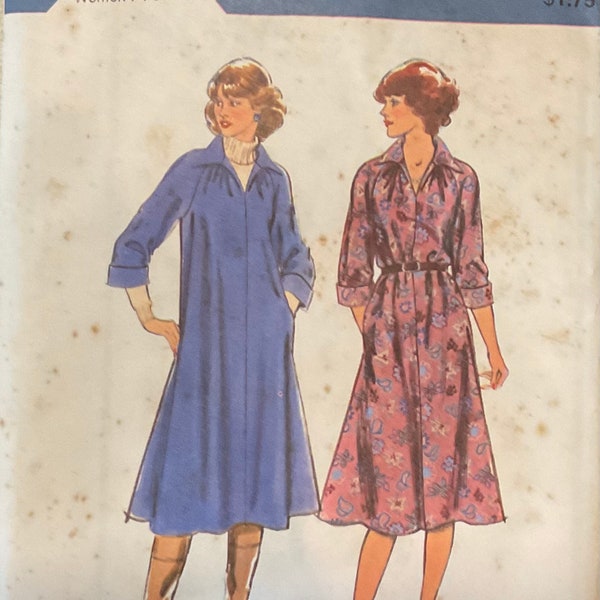 Vintage Style pull over dress pattern 2479 uncut