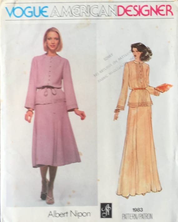 Vintage Vogue Patterns 40 Etsy Cool Vintage Vogue Patterns Vintage Vogue Patterns 40 Etsy Cool Vintage Vogue Patterns