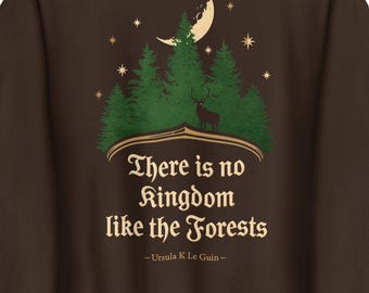 Ursula K Le Guin Forest Kingdom sweatshirt