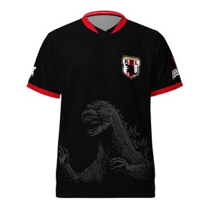 Camiseta de Godzilla de la "Liga de Fútbol Kaiju"
