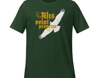 Osprey 'She Flies with Her Own Wings' – Oregon motto t-shirt