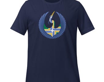 Portland Rebel Alliance (Starbird Heron + PDX City flag) t-shirt