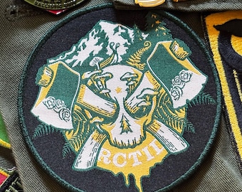 Wy’East RCTID Skull Axes patch