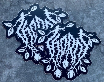 Logotipo de Thorns Metal (2 pegatinas)