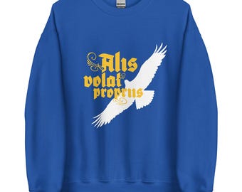 Osprey 'She Flies with Her Own Wings' – Oregon motto sweatshirt