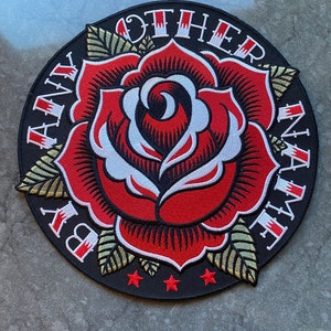 Thorns Rose Tattoo “By Any Other Name” BACKPATCH