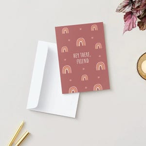 Cartão de Incentivo | Cartão de Apoio para Amigo para Imprimir | Download Digital Personalizável