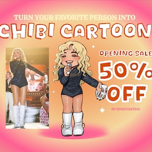 Ritratto digitale personalizzato di persone e animali domestici, stile anime Chibi, simpatico cartone animato, regalo di anniversario perfetto per fidanzato/fidanzata/marito/moglie/genitori