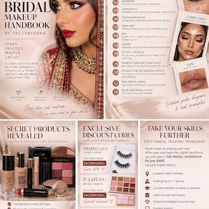 Asian Bridal Makeup Handbook | Professional MUA Training Guide (PDF)