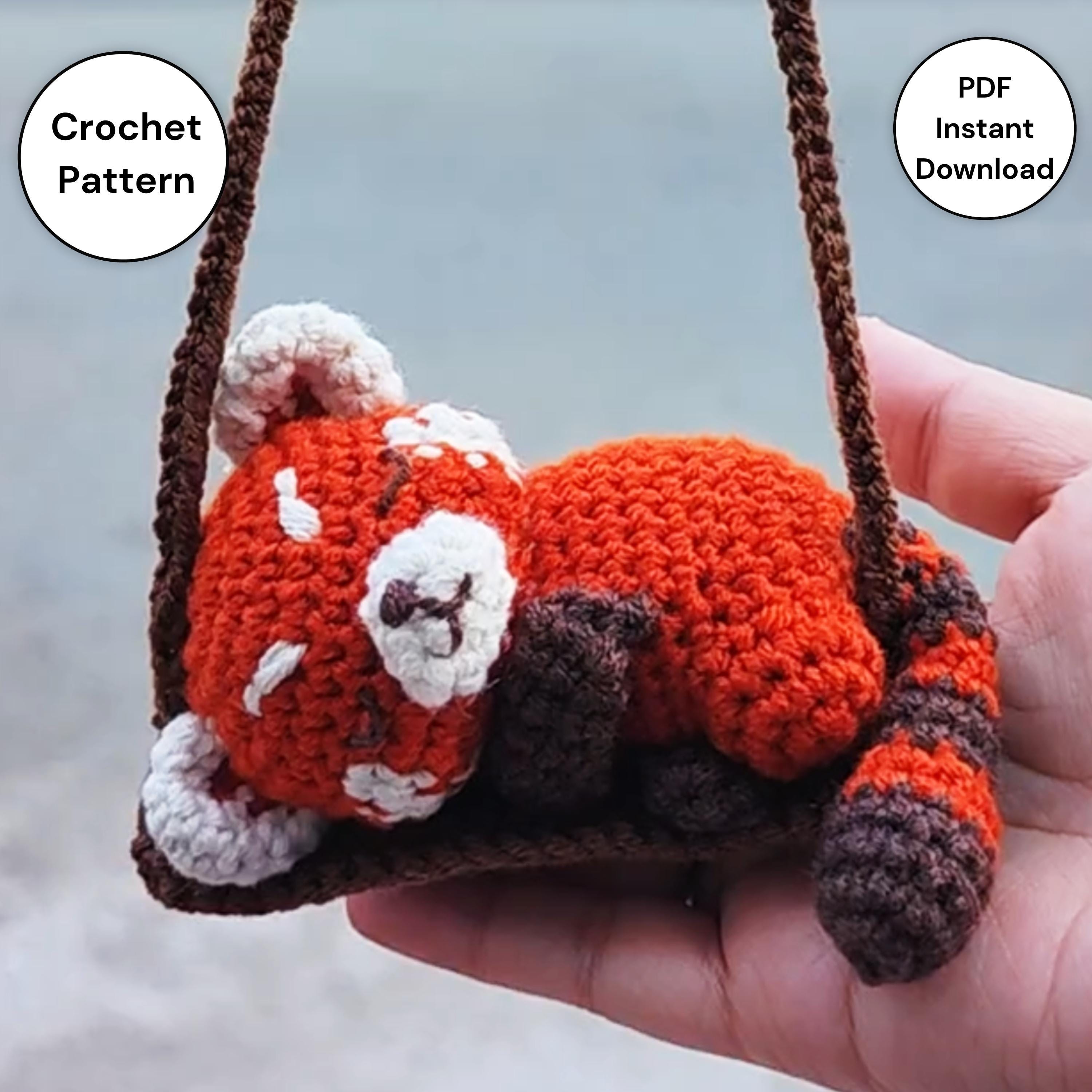 39 Red Panda Crochet Patterns for Adorable Handmade Gifts 23 Red Panda Crochet