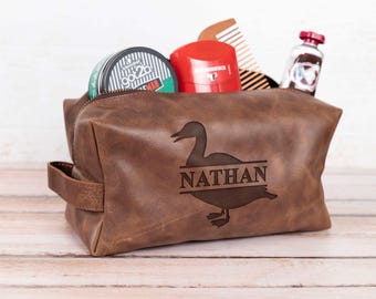 Engraved Duck Hunter Bag, Duck Hunter Gift Bag,  Durable Travel Organizer, Ideal Gift for Outdoorsmen & Hunters, Duck Hunter Birthday Gift