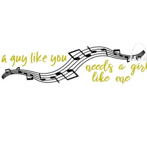 Tekst piosenki Girls like you w formacie svg, plik do cięcia, plik svg diy Adam Levine w formacie svg, naklejka Silhouette Cricut, koszulki z nadrukiem zespołu na koncert SVG,