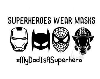Download Firefighter dad svg | Etsy