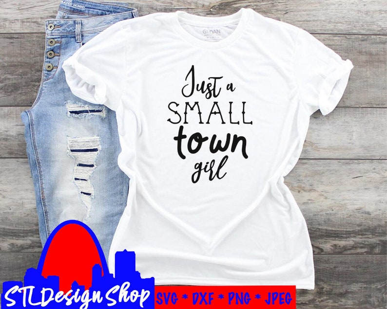 Just a Small Town Girl Svg Journey Lyric Cut Png Jpeg File - Etsy