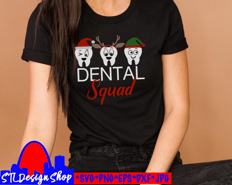 Download Christmas dental squad Dental office themed SVG PNG cut ...
