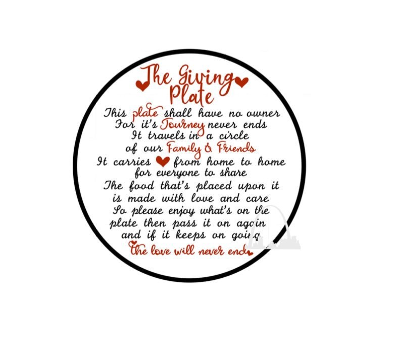 Download The Giving Plate gift SVG digital file t-shirts png svg ...