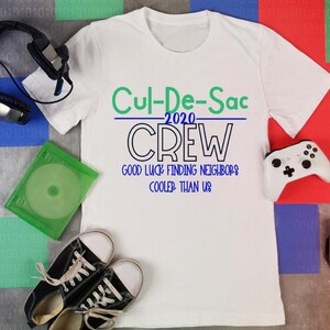 Cul-De-Sac Crew 2020 shirt, Culdesac Neighborhood t-shirt, Funny Neighborhood kids shirt, Neighborhood kids gift idea
