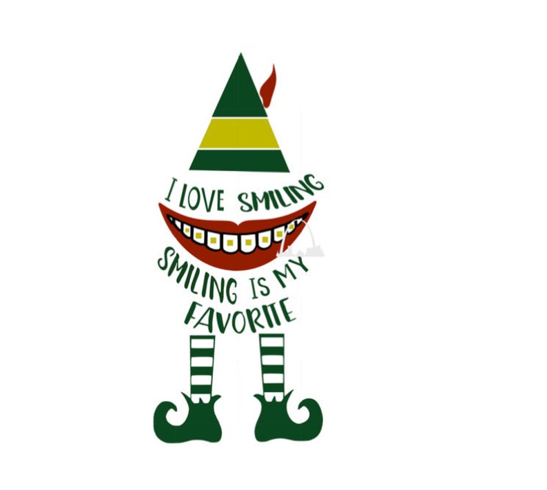 Download Christmas orthodontic braces dental smile elf t-shirts png ...