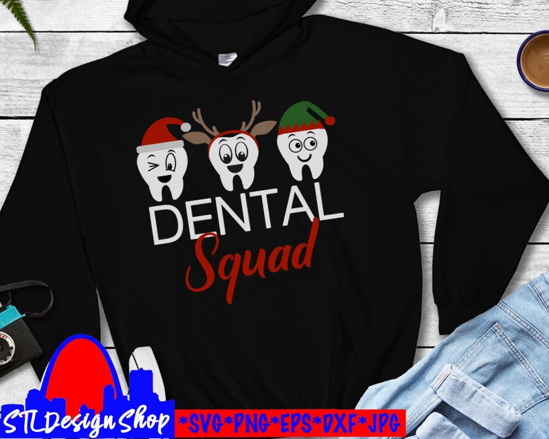 Download Christmas dental squad Dental office themed SVG PNG cut ...