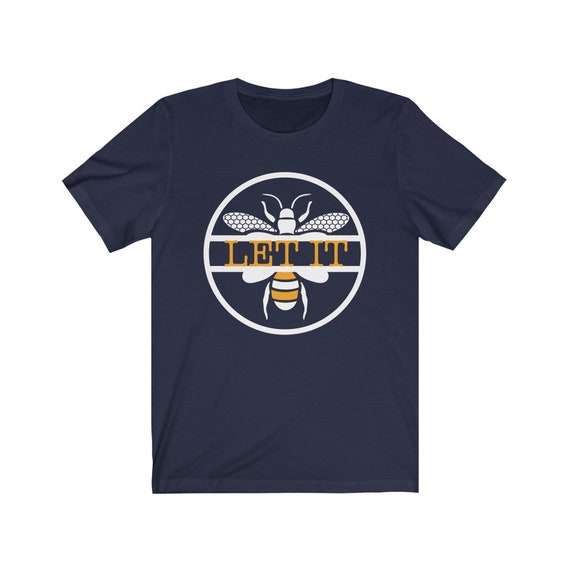 Let It Bee, Let It Be Bee Shirt, Hippie Bee T-Shirt Let It Bee, Let It Be Bee Shirt, Hippie Bee T-Shirt