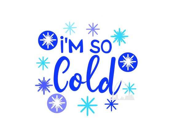 I'm so Cold Freezing Christmas Winter Themed Funny T-shirts Png Svg Cut  File, X-mas Pajamas PJ Top Decals Crafts Diy Silhouette Cricut Cameo - Etsy