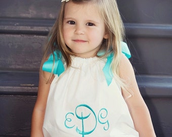 Pillowcase Dress / Top Pattern - Ribbon Pillowcase - Baby Toddler Children Sizes 1 to 6