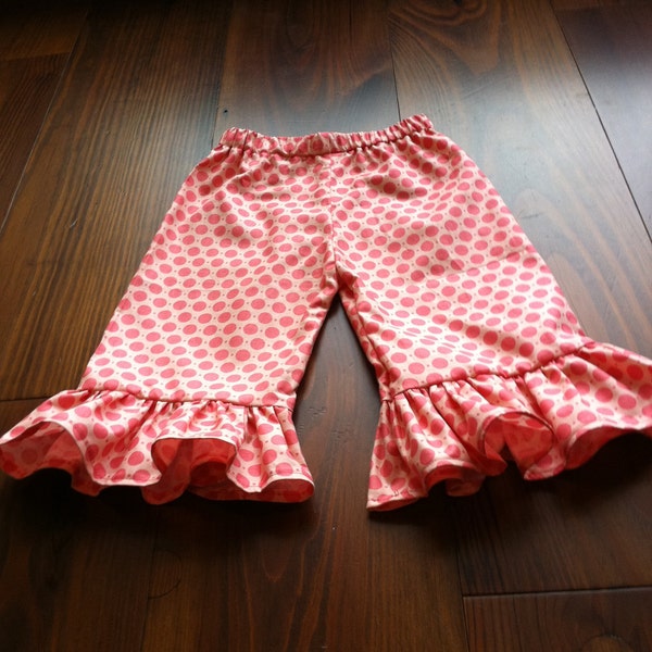 Ruffle Pants Pattern - Baby Toddler Children
