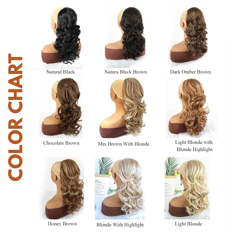 Synthetic Cheer Ponytails for Your Cheer Princess! (comes in 9 Colors ...